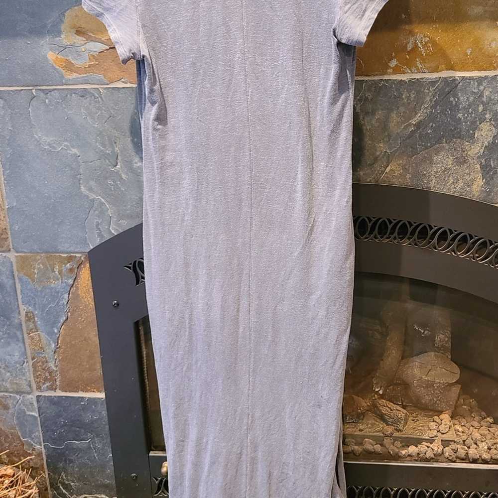 Sundry Short Sleeve Maxi Dress with Slit - image 7