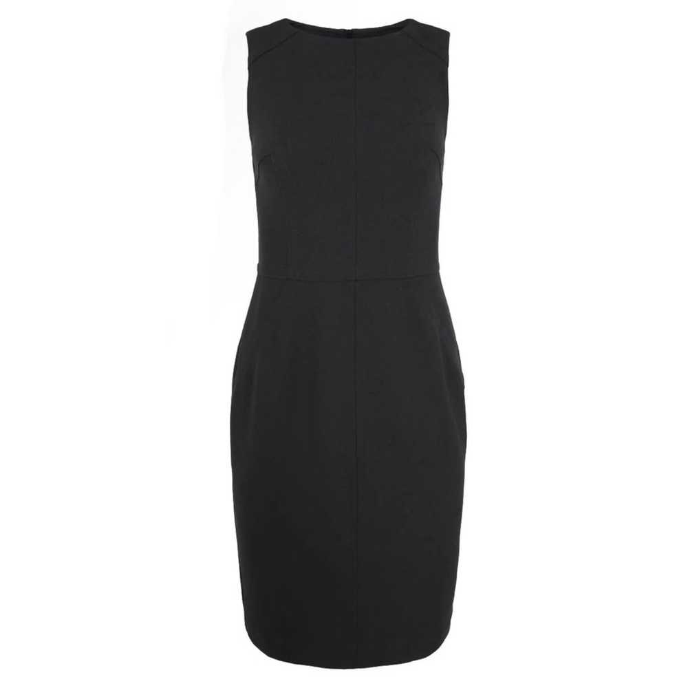 Trina Turk Petit Rouge Black Sheath Dress Size 10… - image 2