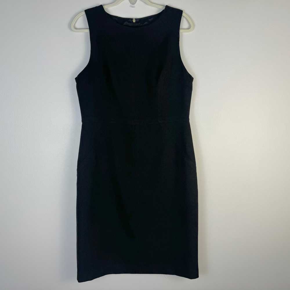 Trina Turk Petit Rouge Black Sheath Dress Size 10… - image 4