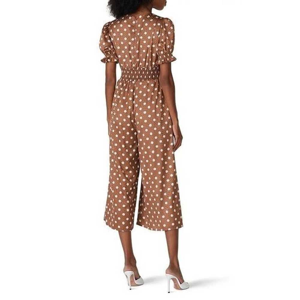 Slate & Willow Sketched Dot Jumpsuit Brown Womens… - image 3
