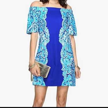 Lilly Pulitzer Tiana off the shoulder dress - image 1
