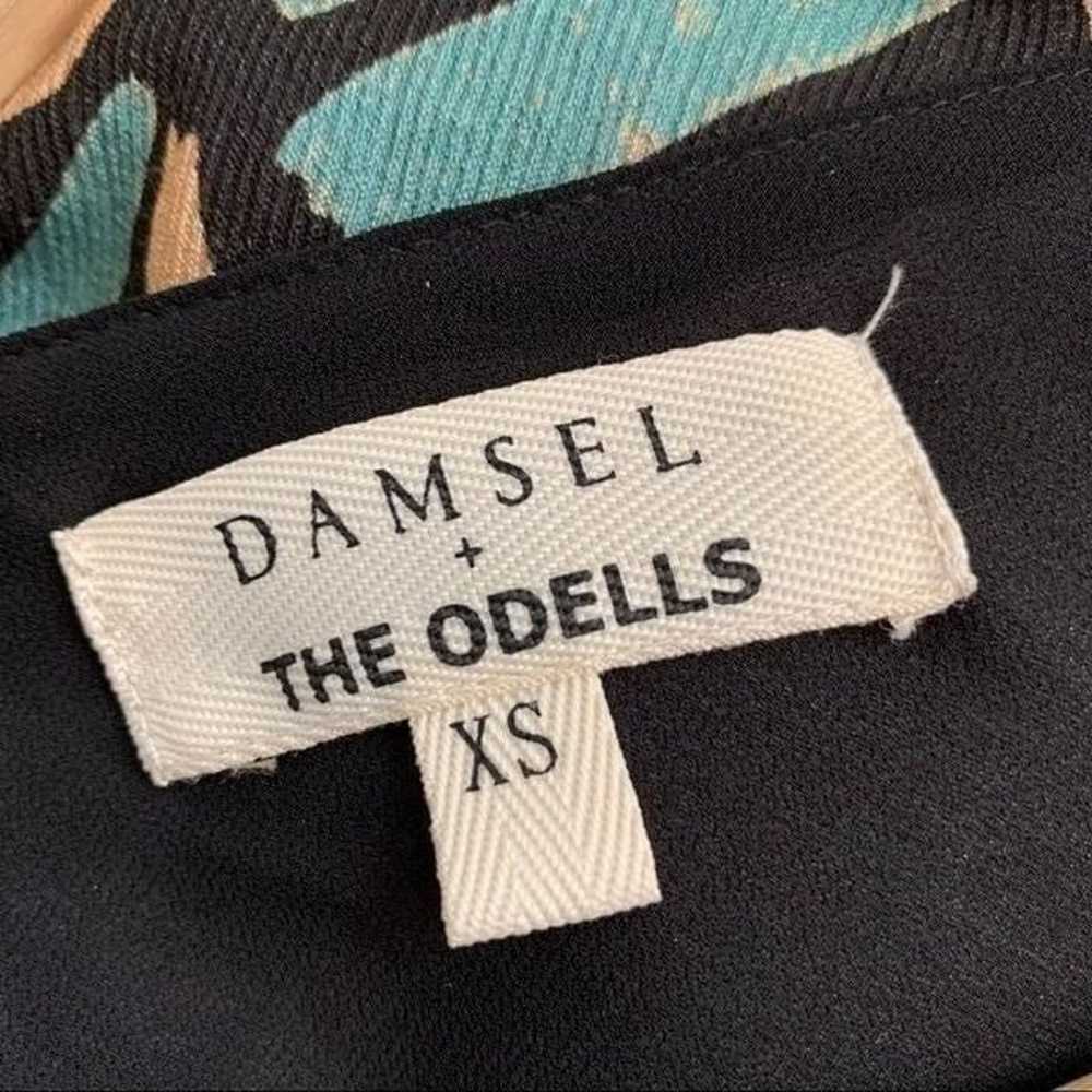 Damsel + The Odells Mariah Dress Black Multi Size… - image 10