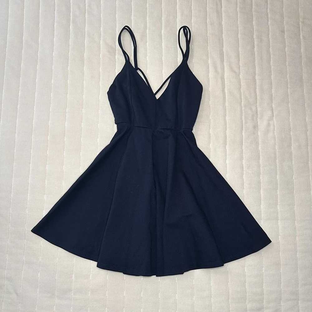 Navy Blue Babydoll Dress - image 1