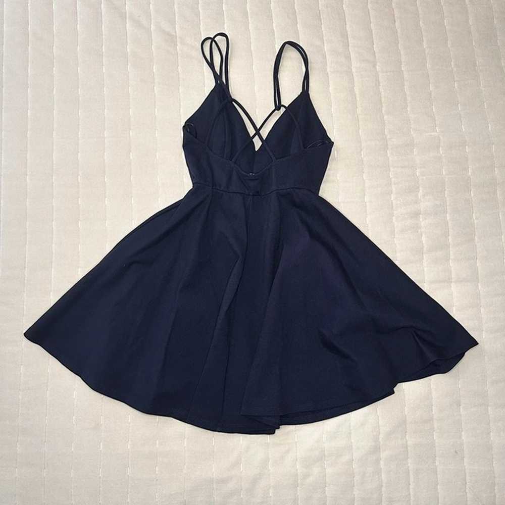 Navy Blue Babydoll Dress - image 2