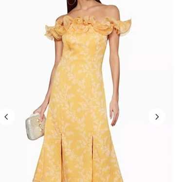 Keepsake the label yellow off shoulder dress - image 1