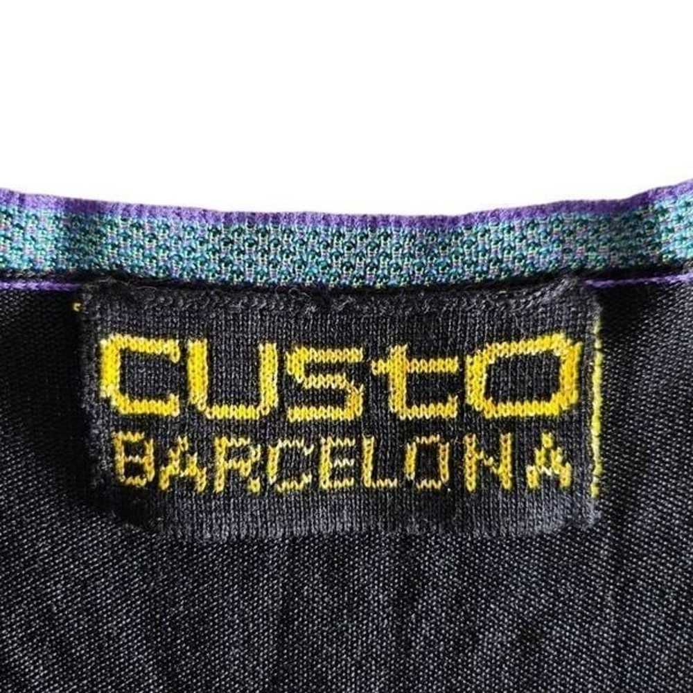 vintage custo barcelona graphic mini dress - image 10