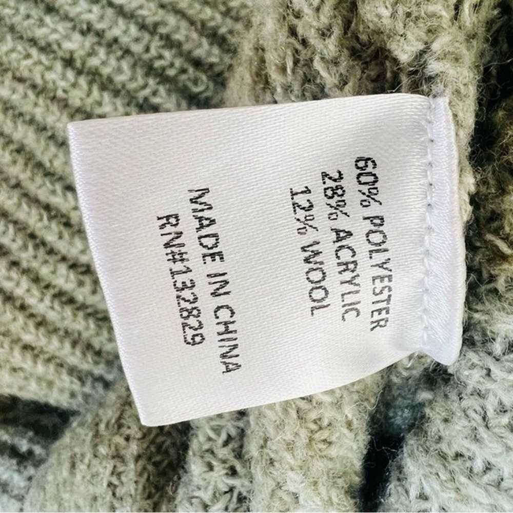 L’ACADEMIE Sable Sweater Mini Dress in Light Oliv… - image 9