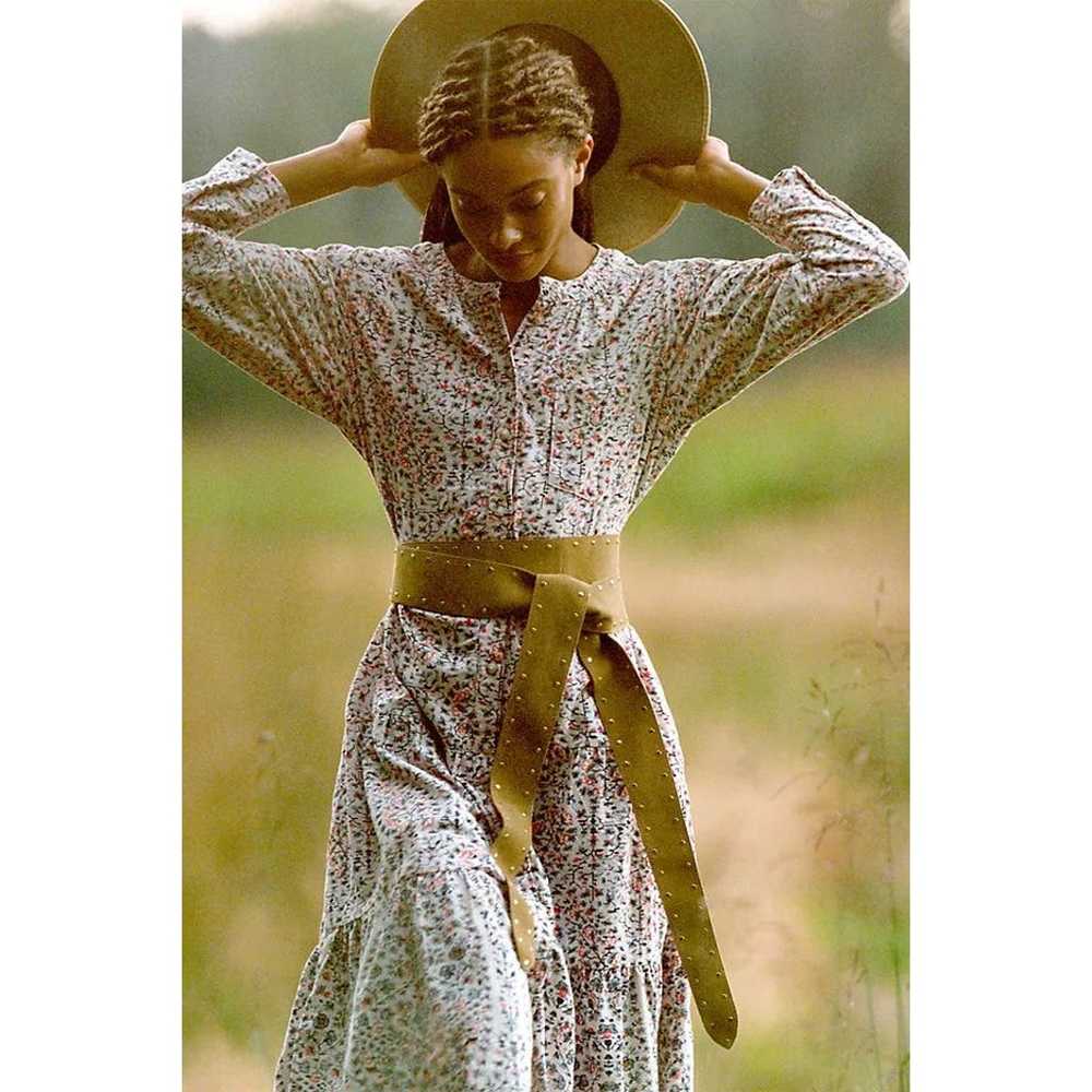 Pilcro Women's Marta Tiered Corduroy Midi Dress S… - image 3