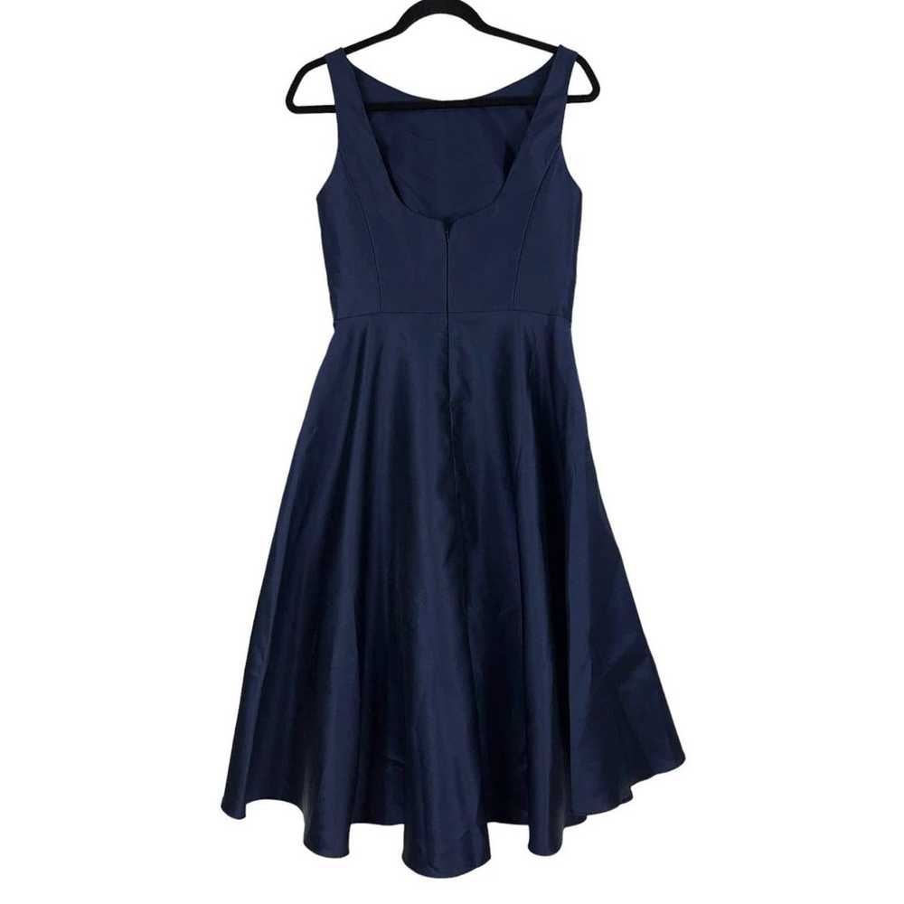 Alfred Sung Womens size 6 dress blue D697 high lo… - image 3