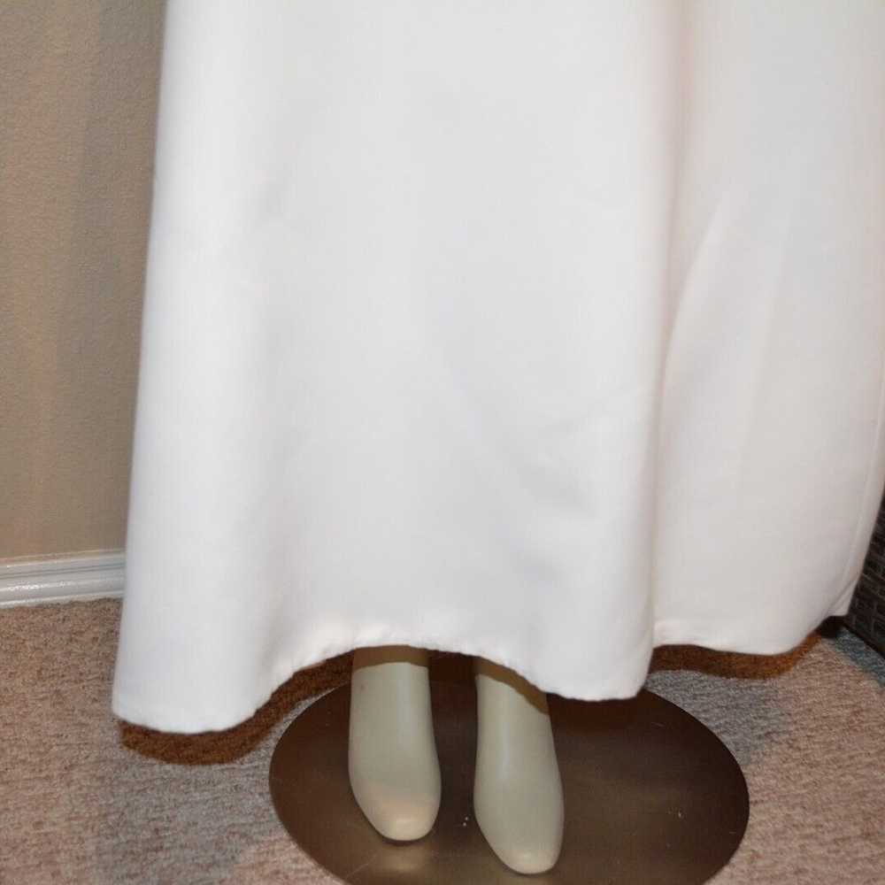 David Bridal Wedding Dress Sz 4 Pre Owned - image 3