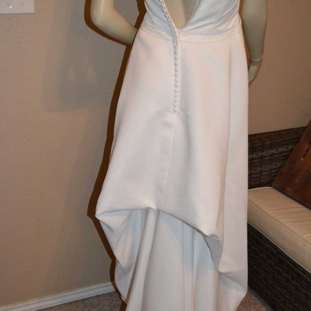 David Bridal Wedding Dress Sz 4 Pre Owned - image 4