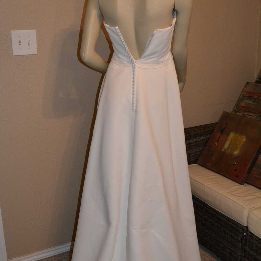 David Bridal Wedding Dress Sz 4 Pre Owned - image 7