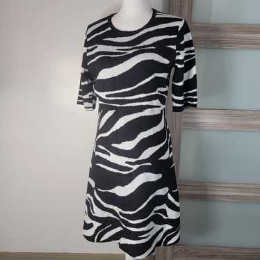 Neiman Marcus Black and White Dress, Large