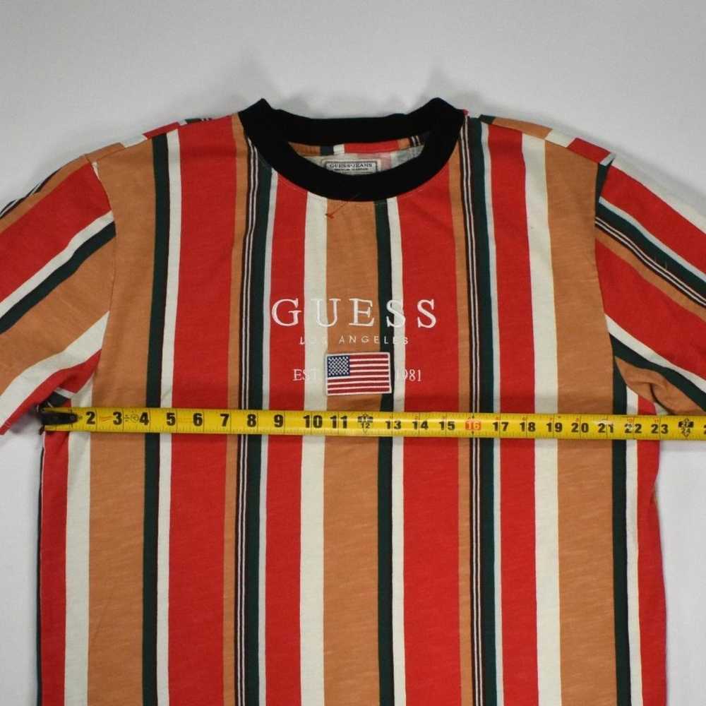 Guess Jeans Los Angeles Multicolored Striped Shir… - image 6