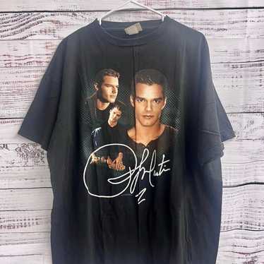 Ricky Martin Vtg 1999 Signature Portrait t-shirt … - image 1