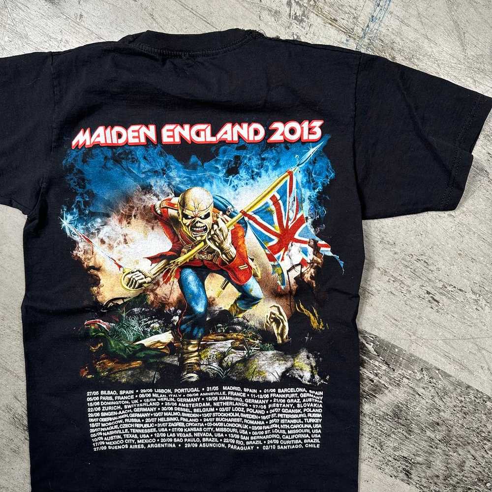 2013 Iron Maiden England graphic t-shirt - image 3