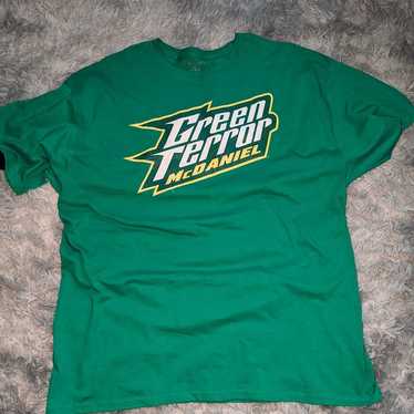 Mcdaniel Green terror champion t-shirt - image 1