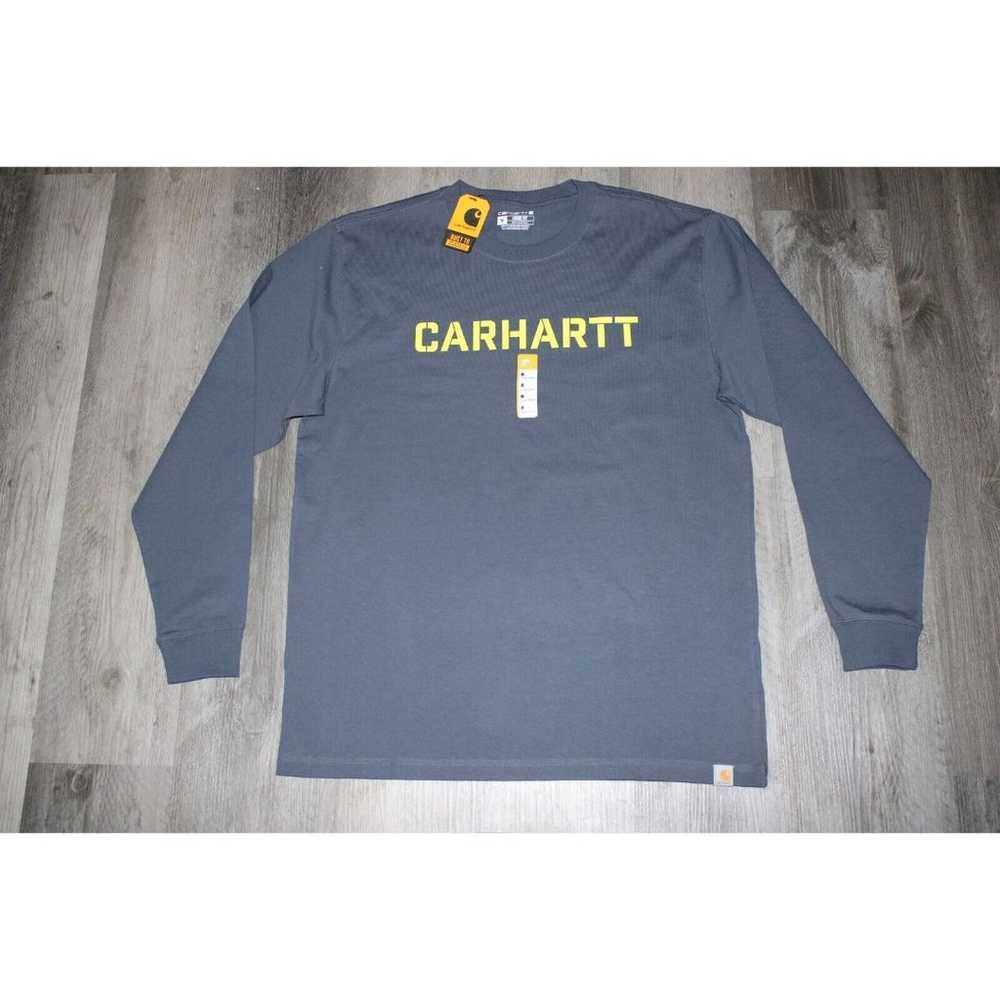 Carhartt M Mens Loose Fit Heavyweight Long Sleeve… - image 1