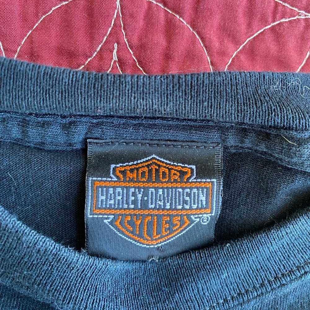 Vintage 2003 Harley Davidson New Zealand Shirt Si… - image 7