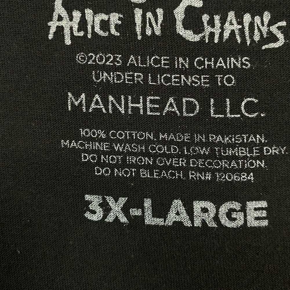 Alice In Chains Fallout Rock T-shirt Size 3XL - image 4