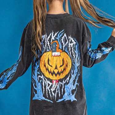 Cool Shirtz brand Halloween pumpkin long sleeve s… - image 1