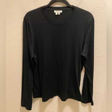 Helmut Lang Black Long Sleeve T-Shirt Size Small … - image 1