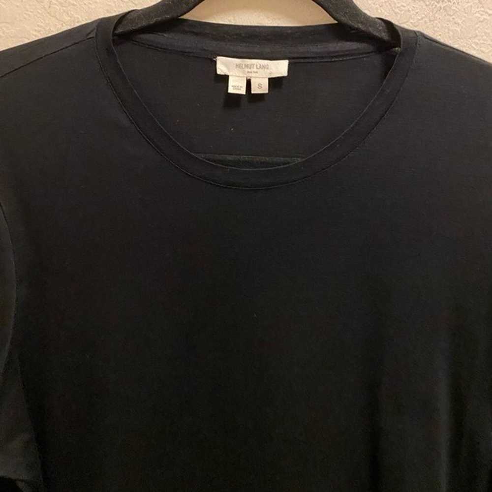Helmut Lang Black Long Sleeve T-Shirt Size Small … - image 2