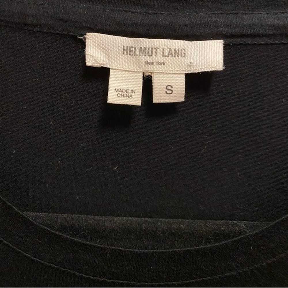 Helmut Lang Black Long Sleeve T-Shirt Size Small … - image 3