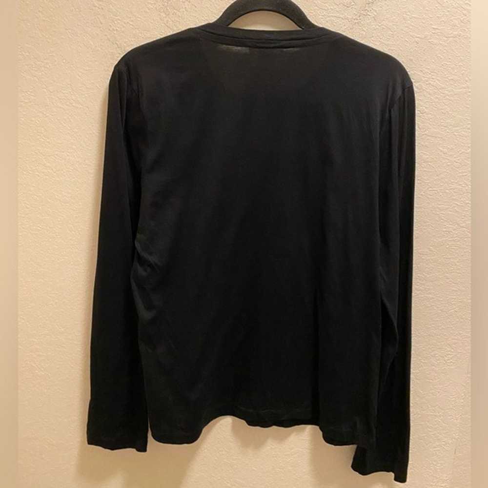 Helmut Lang Black Long Sleeve T-Shirt Size Small … - image 6