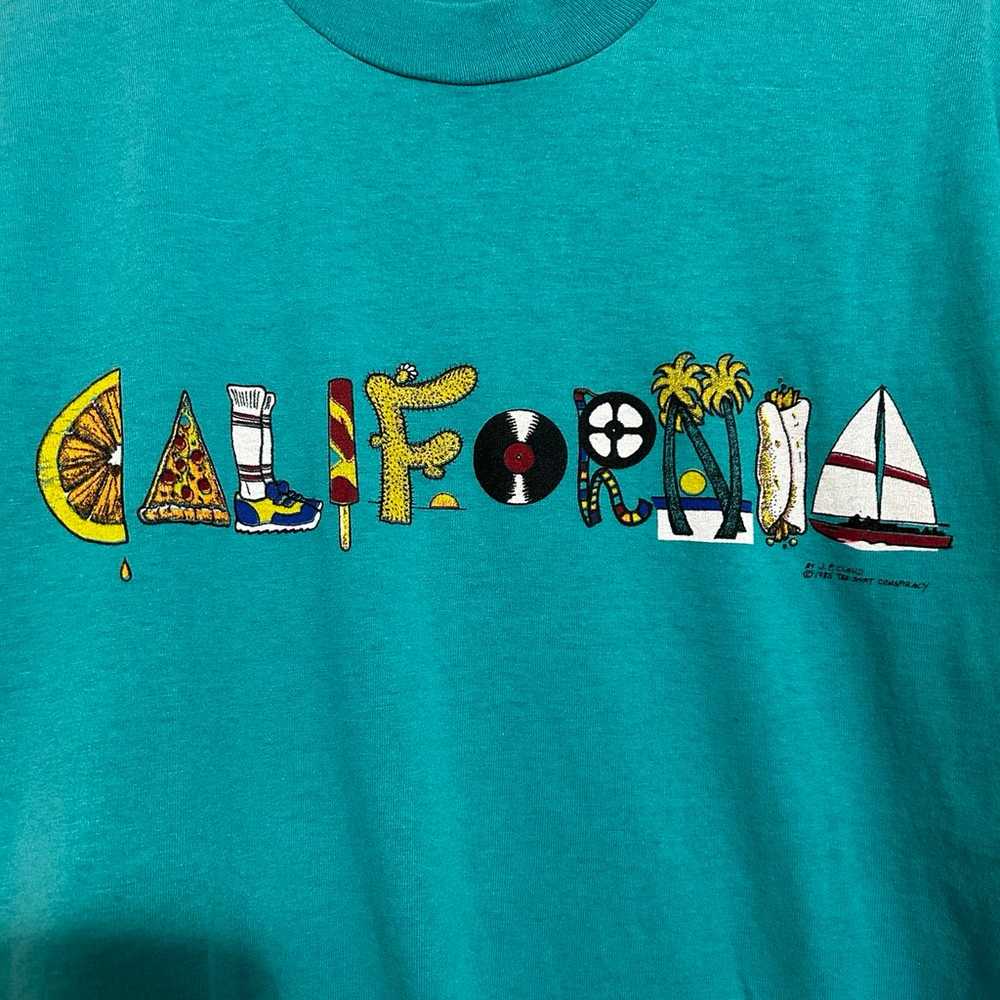Vintage 1985 California T-Shirt - image 2