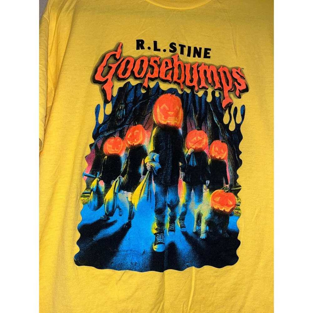 Goosebumps Halloween Pumpkin Head T-Shirt - image 2