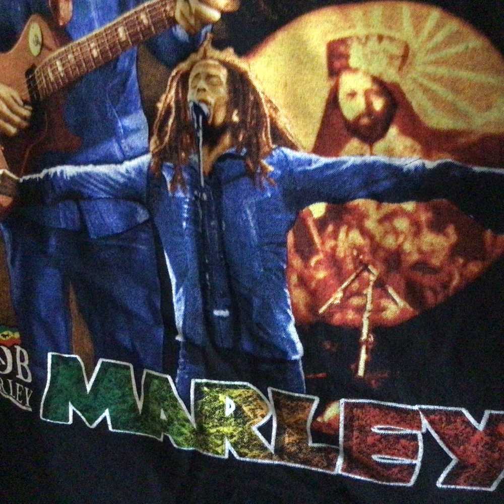 Bob Marley Colorful 1990’s Vintage T-Shirt (Size … - image 6