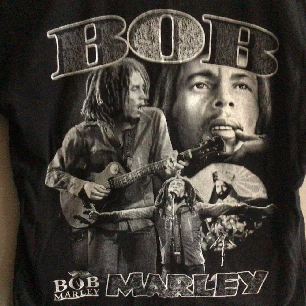 Bob Marley Colorful 1990’s Vintage T-Shirt (Size … - image 9