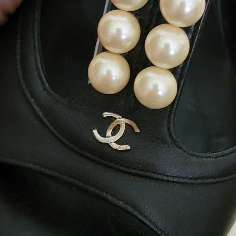 Chanel Leather heels - image 12