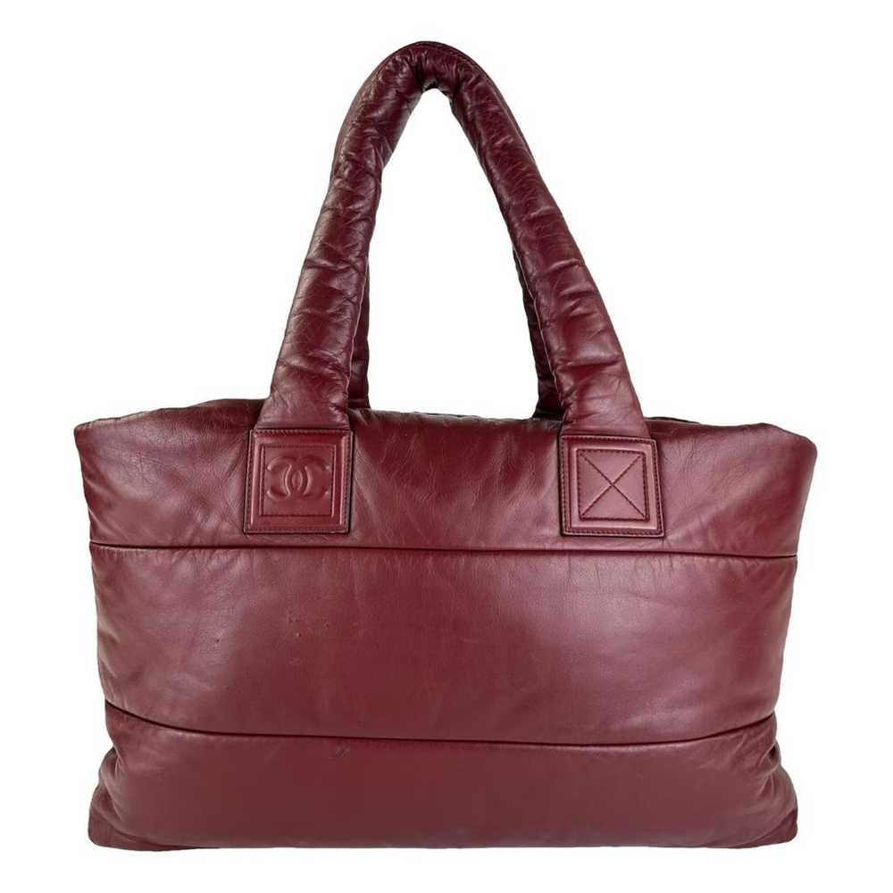 Chanel Cocoon leather tote - image 1