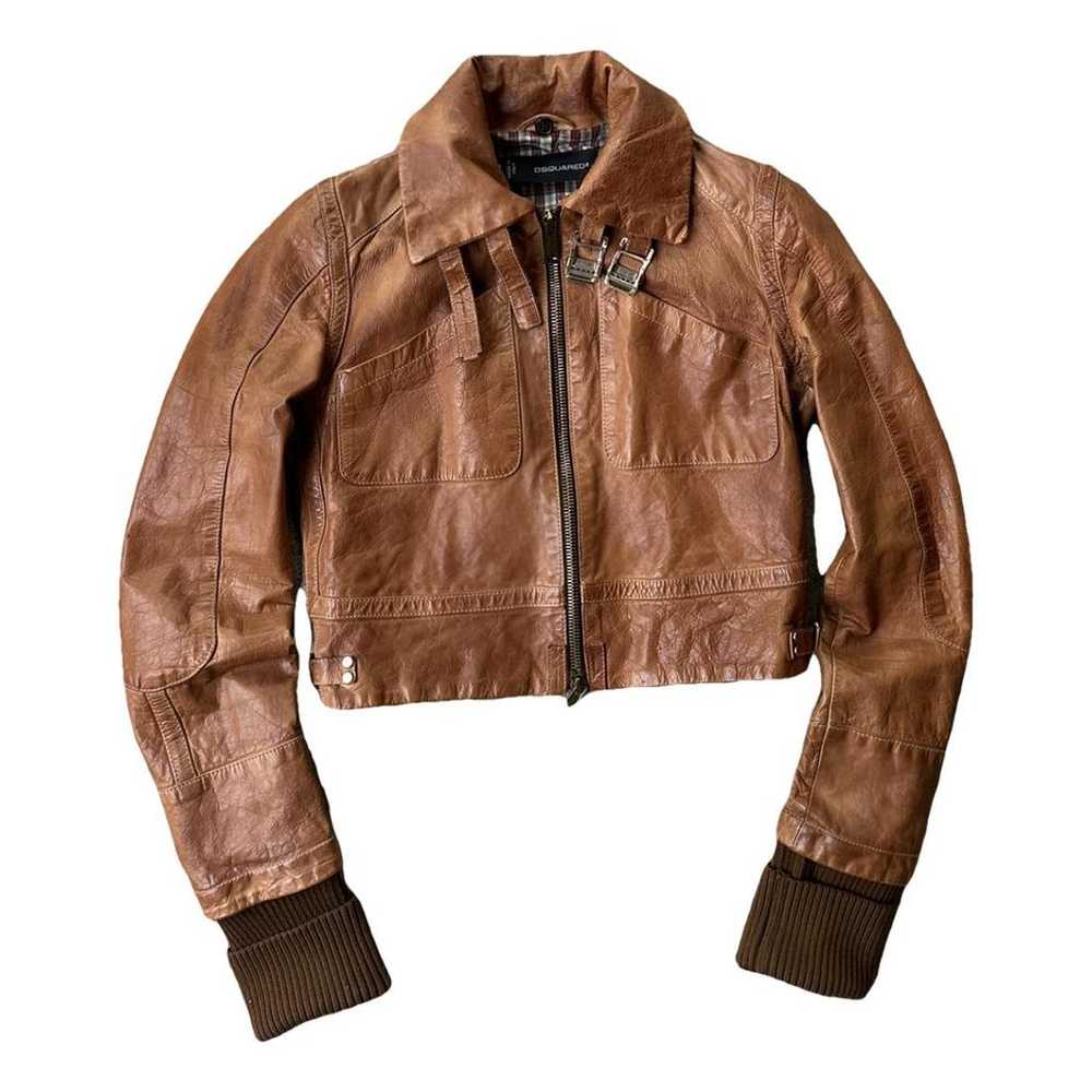 Dsquared2 Leather biker jacket - image 1