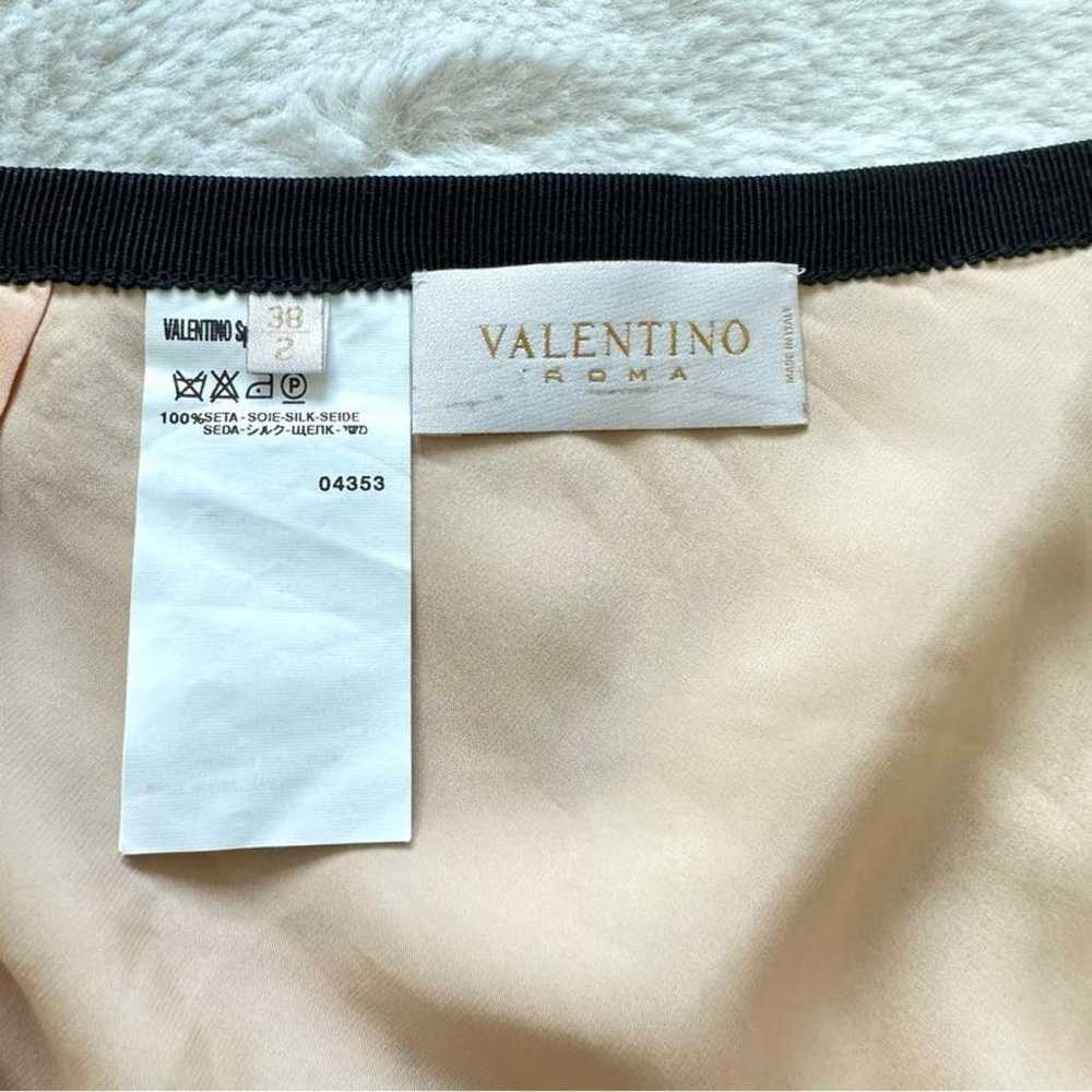 Valentino Garavani Silk mid-length skirt - image 4