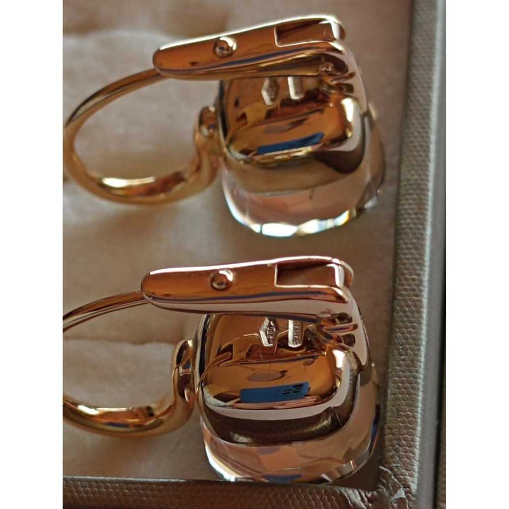 Pomellato Nudo pink gold earrings - image 4