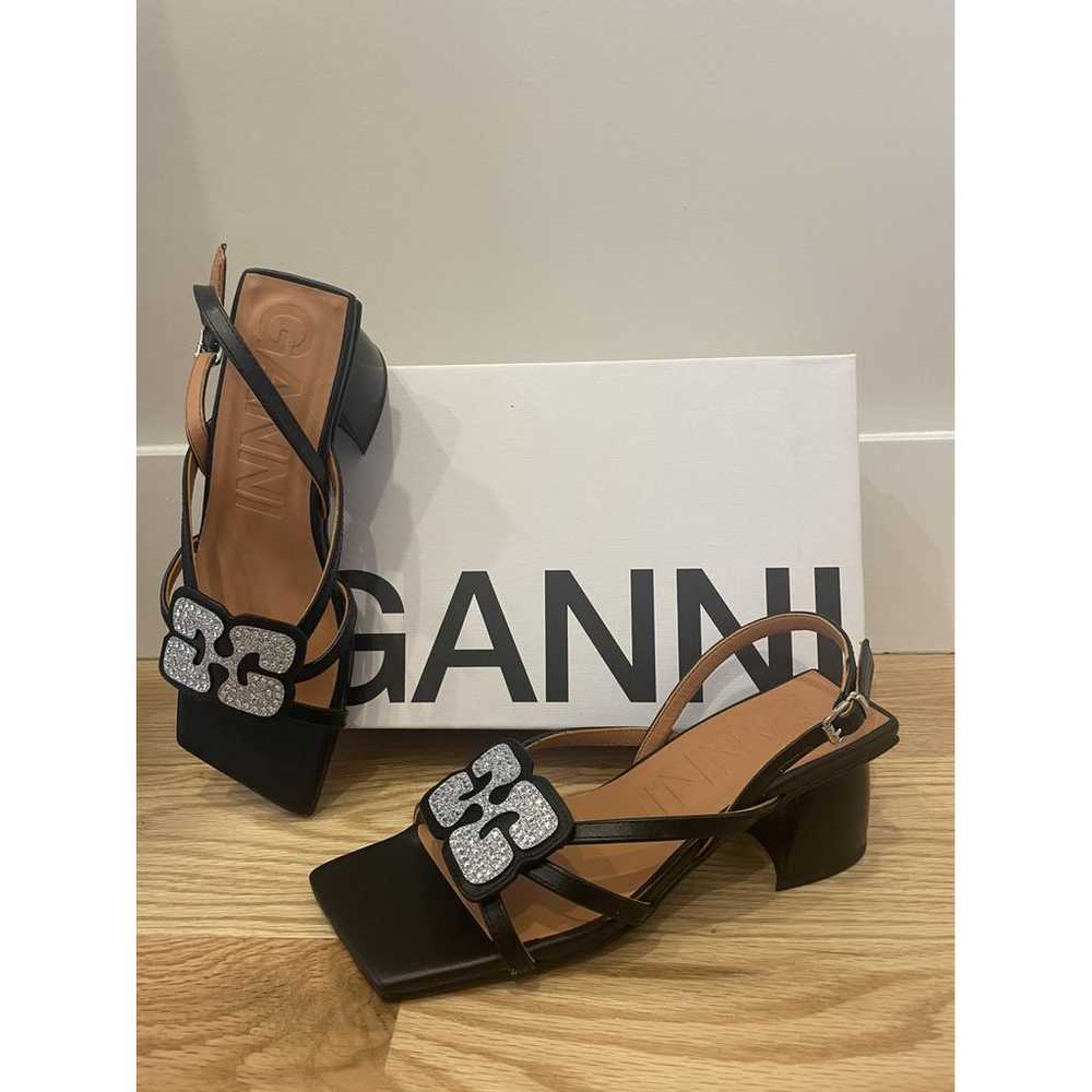 Ganni Spring Summer 2019 vegan leather sandal - image 2