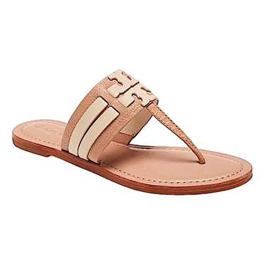 Tory Burch Leather flip flops - image 1