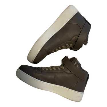 Celine Leather high trainers