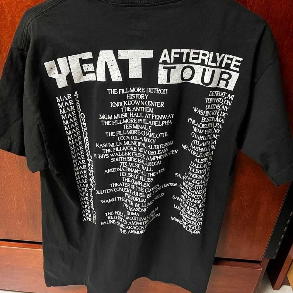 Yeat Aftërlyfe tour shirt - image 2