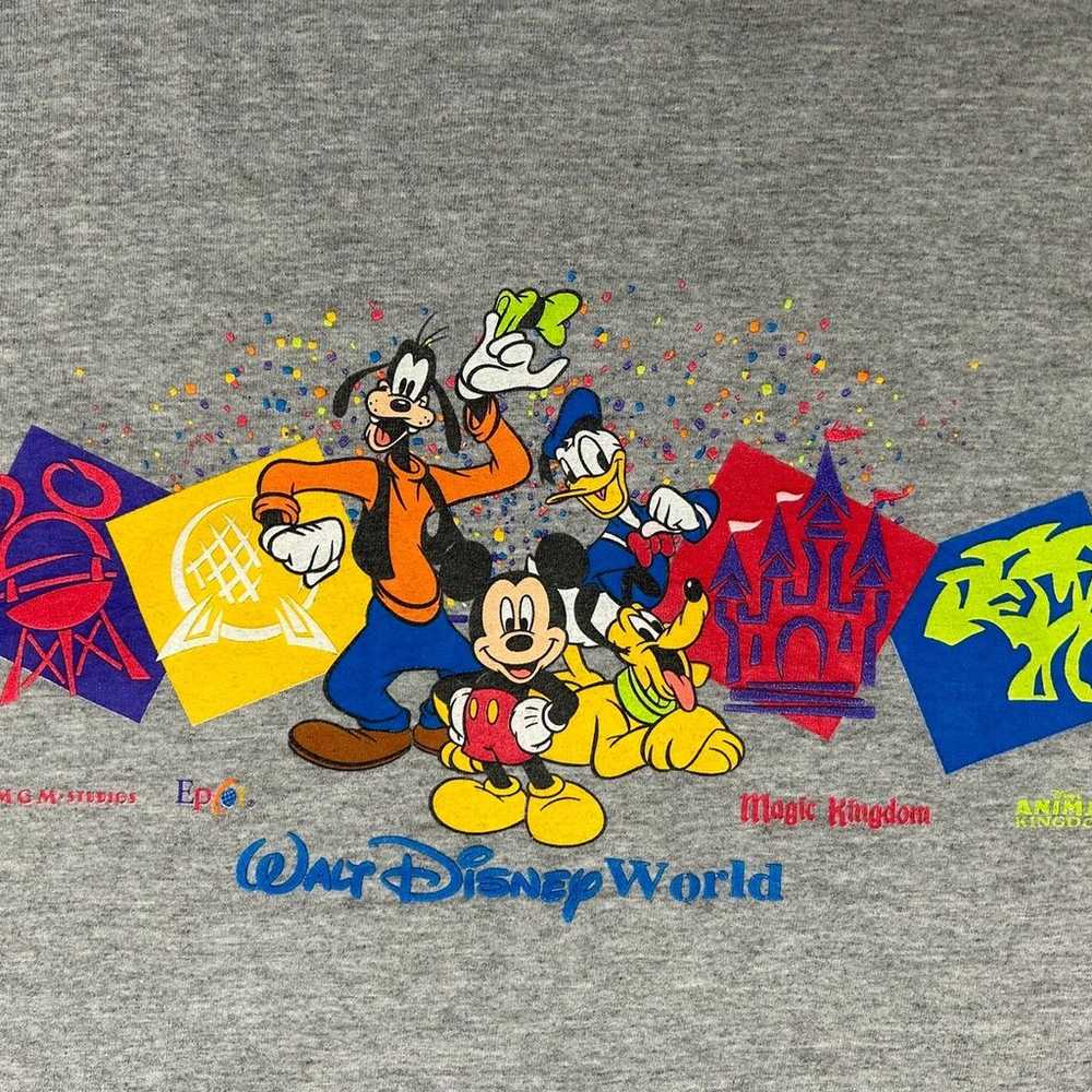 Walt Disney World Graphic Short Sleeve T-Shirt Ad… - image 3