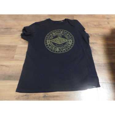 Mens T-Shirt Diesel Full Chest Logo Black  XXL - image 1