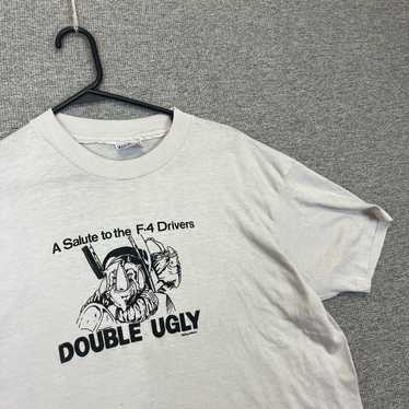 vintage 1980s hanes fifty-fifty salute to f4 driv… - image 1