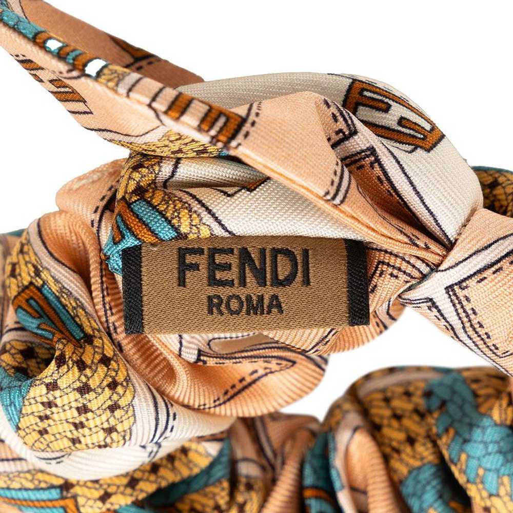 Fendi Fendi Zucca Hair Tie Set of Two Canvas Hair… - image 5