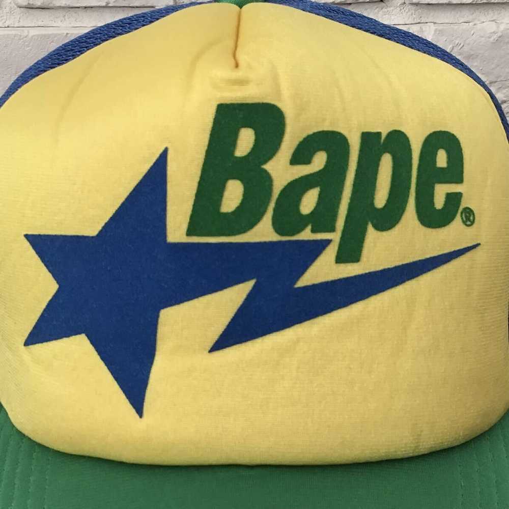 Bape × Nigo BAPE STA logo tracker hat cap a bathi… - image 2
