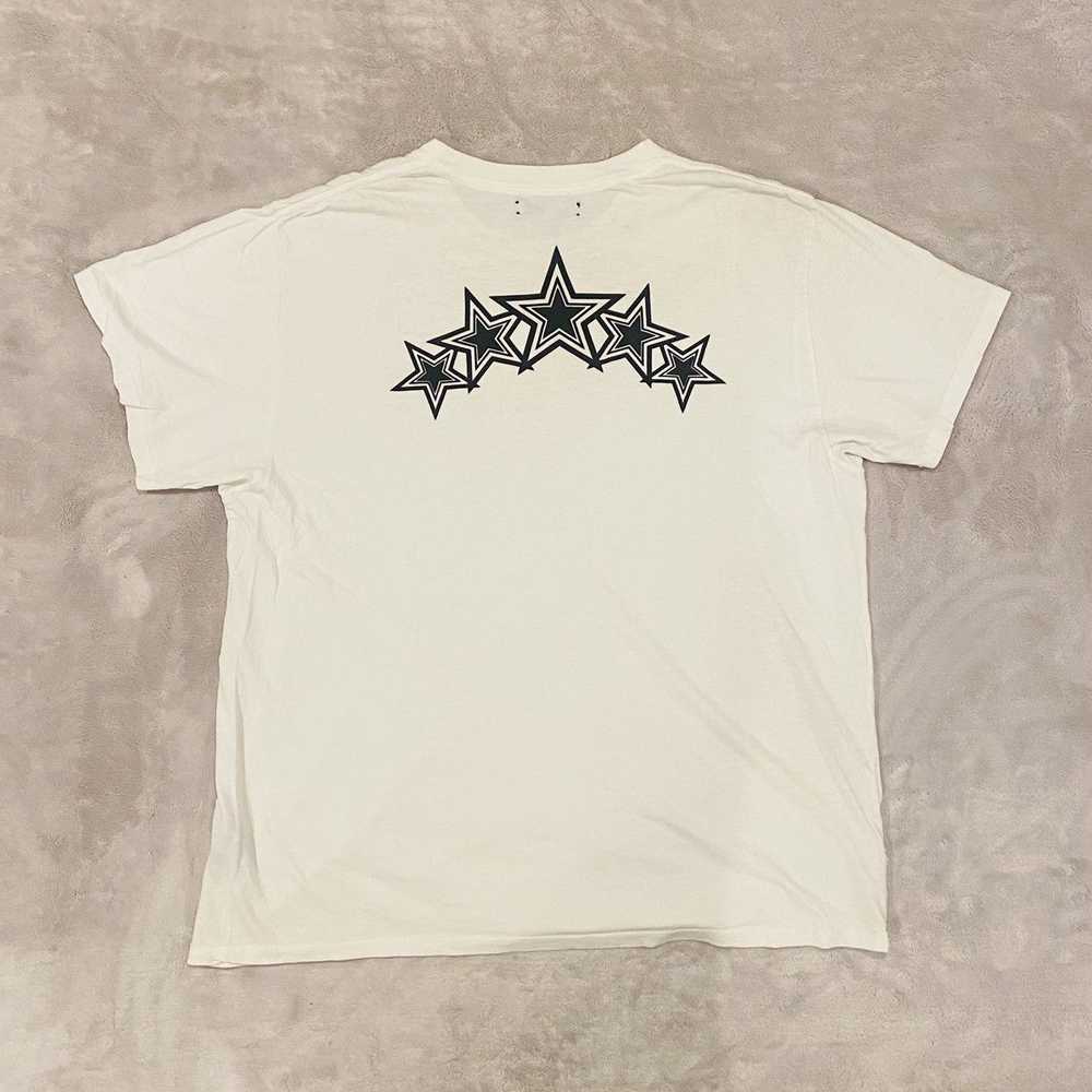 Amiri AMIRI Five Star White Graphic T-Shirt Mens … - image 2