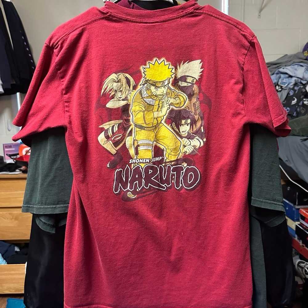 Vintage Y2K Shonen Jump Naruto Anime T Shirt - image 3