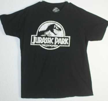Jurassic Park XL Black T Shirt 100% cotton - Gem